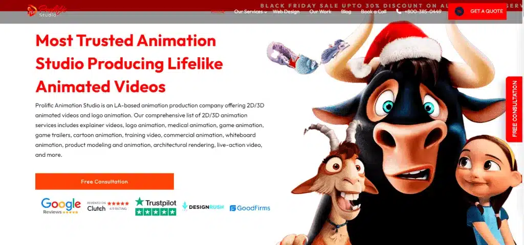 Prolific Studio Animation Studios in Texas
