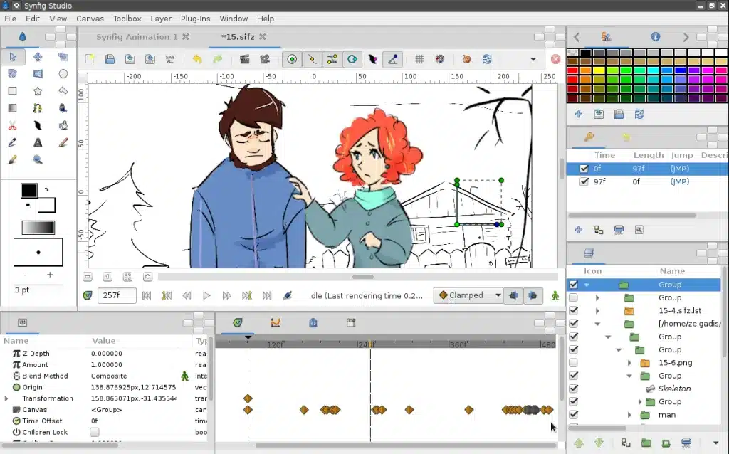 Synfig Studio - CGI Software
