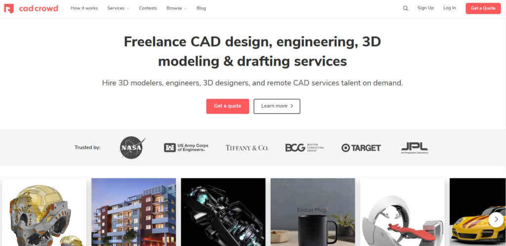 CadCrowd - 3D Sculpting Companies