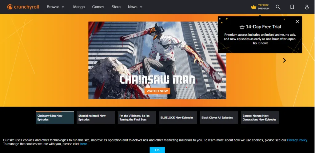 Crunchroll - Anime Streaming Website to Download Paid