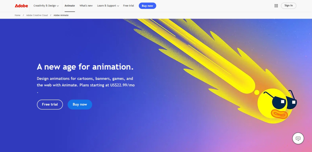 Adobe Animate - Game Animation Tools