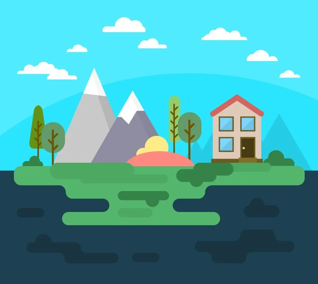 Flat - Illustration design